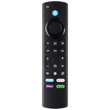 Generic Remote with Voice Search (Prime / Netflix / Disney+ / Hulu Keys) - Black