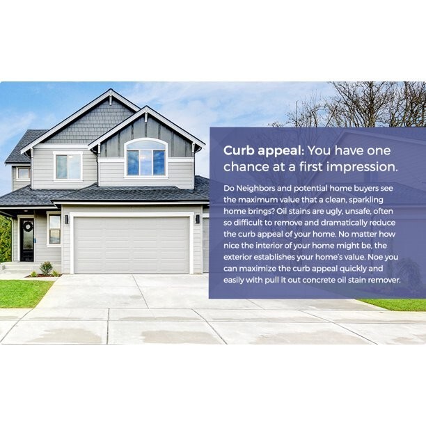 Chomp Pull It Out Oil/Stain Remover for Concrete Grease Garage Floor Driveway 818234000198 eBay