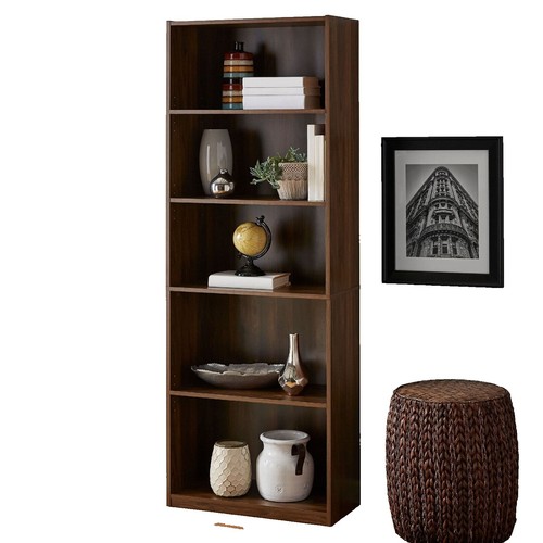 Lot De 5 étagères En Verre Trempé Econoco SHGL1224 - Dimensions 12x24 Pouces - Neuves, Brillantes, Pour Tout Intérieur