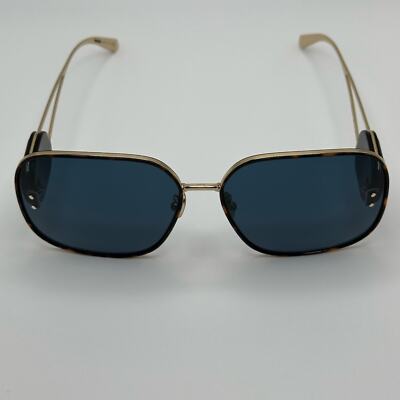 NEW DIOR DIORBOBBY S1U B5B0 GOLD HAVANA /BLUE SUNGLASSES NEW DIOR DIORBOBBY S1U B5B0 Gold Havana/Blue Authentic Women  main image 3