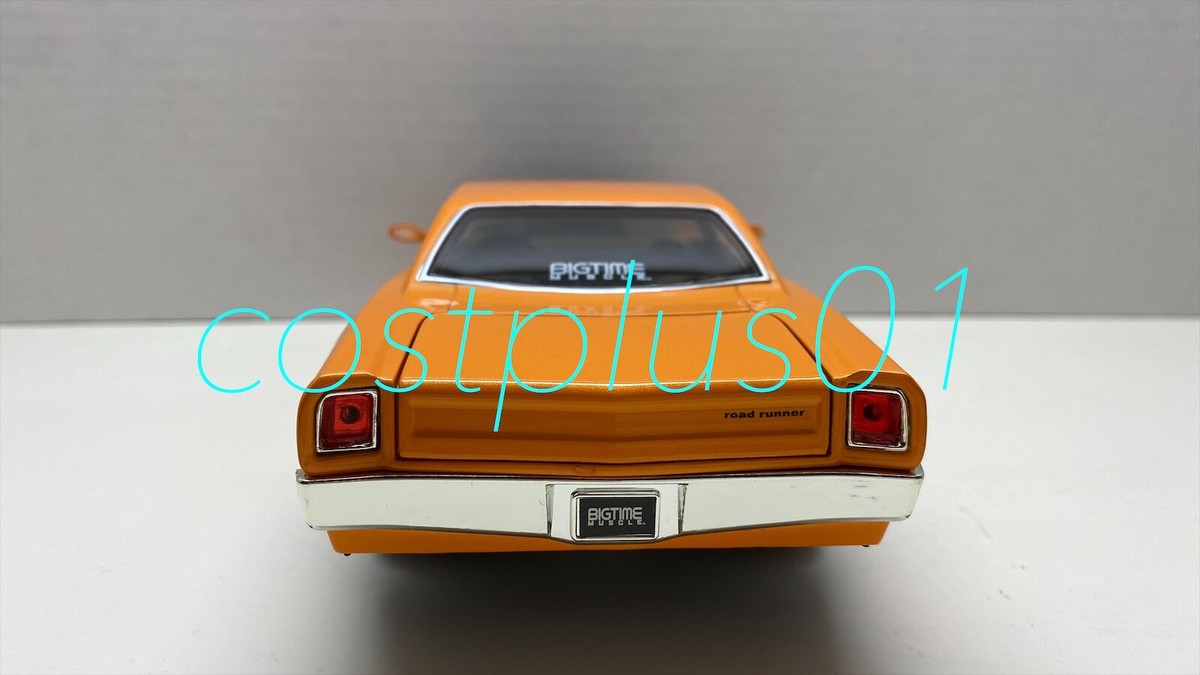 JADA BTM 1969 PLYMOUTH HEMI ROAD RUNNER 1:24 ORANGE | eBay
