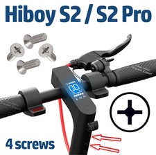 4x Phillips Head STEM NECK SCREWS Hiboy S2 S2 Pro Electric Scooter Nut Bolt Hex