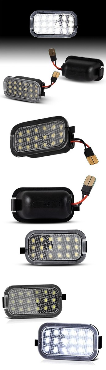 Full LED Side View Mirror Puddle Light Assembly For 2015-2023 Suburban, Tahoe, Yukon, Sierra - Venom Inc.