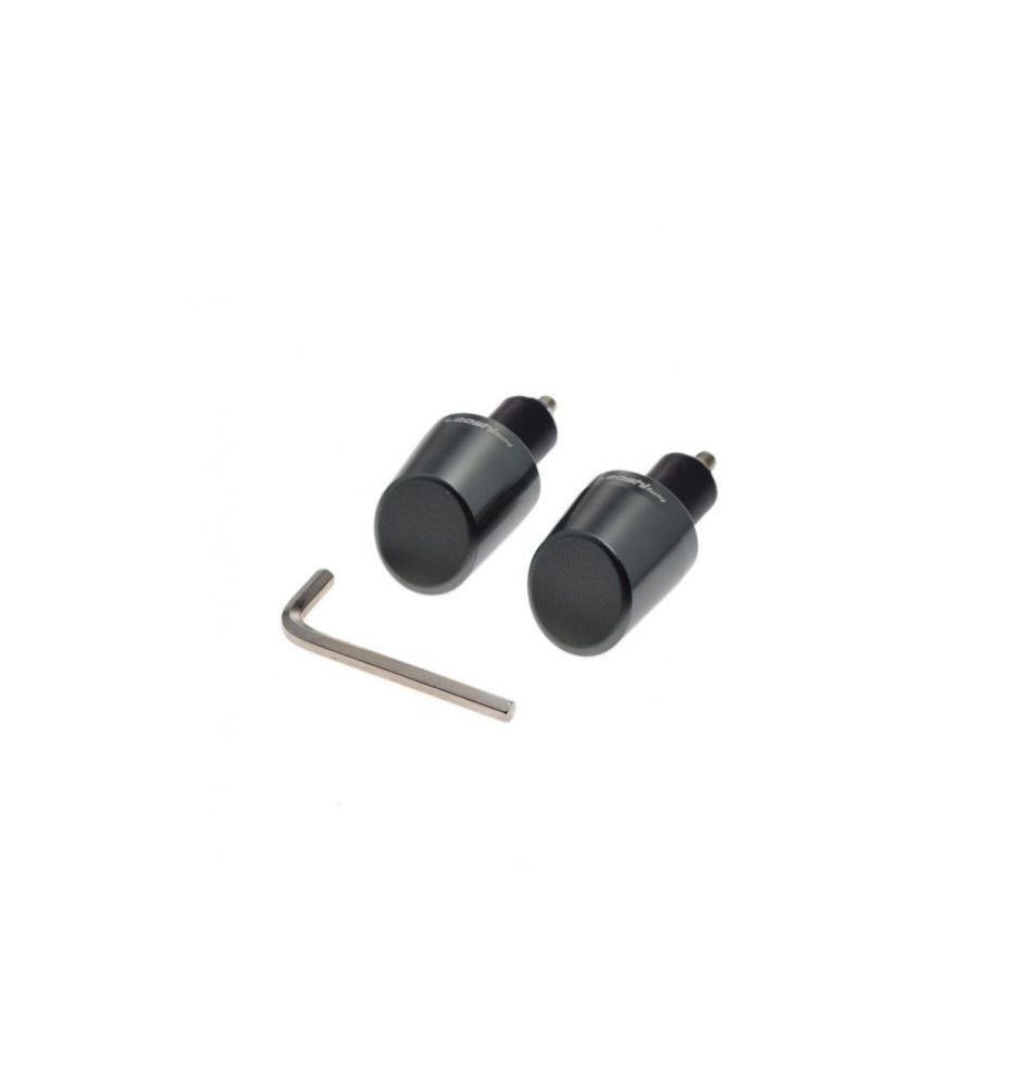Poids de guidon noir anti-vibration pour réduire la fatigue des mains sur long trajet