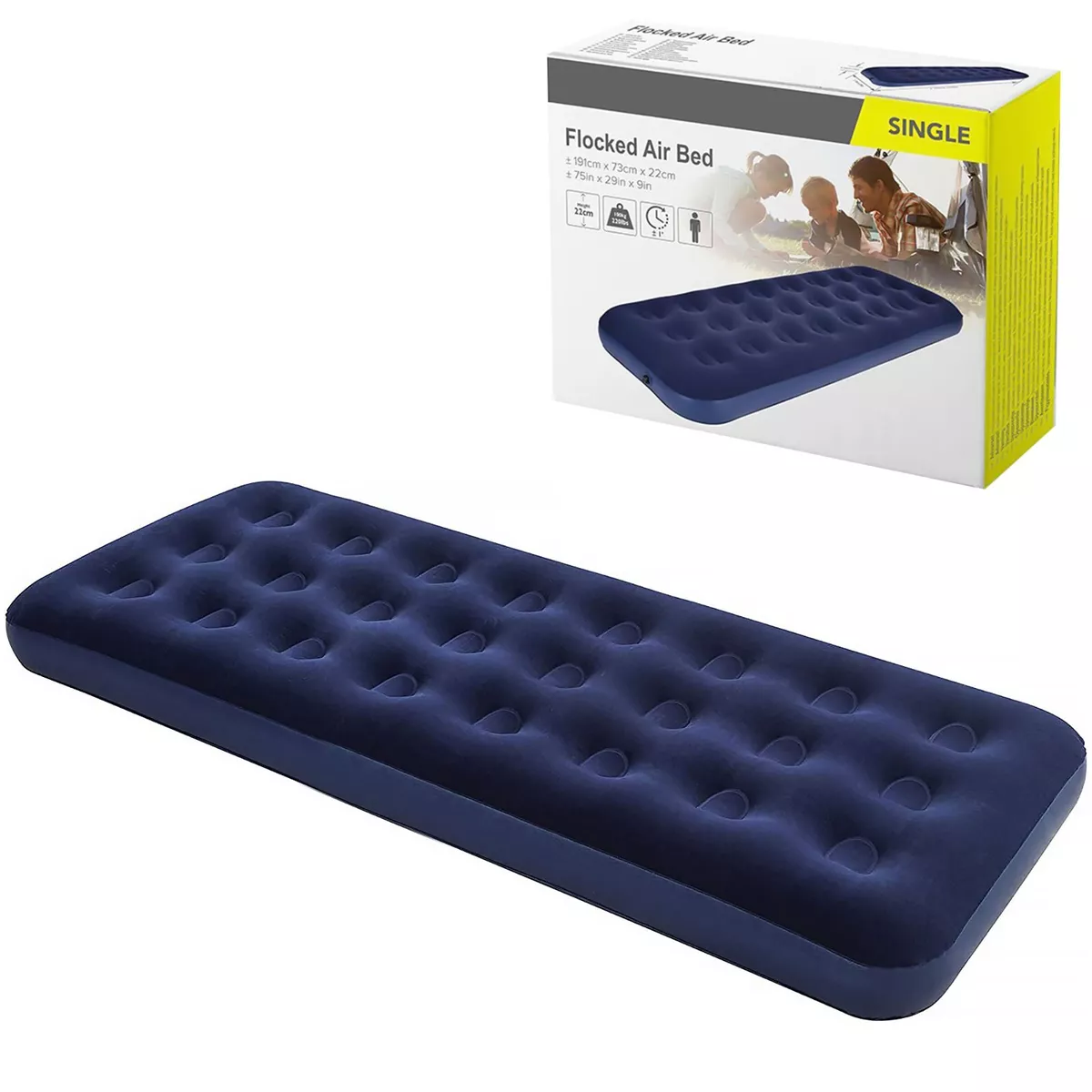 Buy single top air bed
