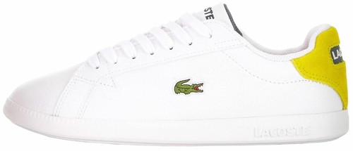 lacoste orange trainers