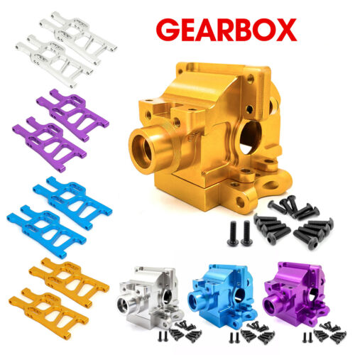 1/10 For HSP 94108 94111 CNC RC Truck Off-Road Monster Gearbox Full Upgrade Set - Picture 1 of 26
