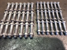 For Rohn 25G tower bolt kit bolt & nut set of 21 each Galvanized  1/4” & 5/16”