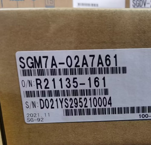 1PC YASKAWA AC Servo Motor SGM7A-02A7A61 New In Box Expedited Shipping - Picture 1 of 1