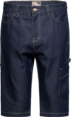 King Kerosin WORKWEAR REGULAR FIT Denim JEANS SHORTS Kurze Hose Rockabilly