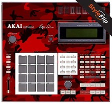 Akai MPC-60 Skin | Rosso Mimetico | Decalcomania Protettiva | Pelli StyleFlip