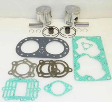 WSM Top End Rebuild Kit For Tiger Shark 640 94-99 1mm Over 010-850-14