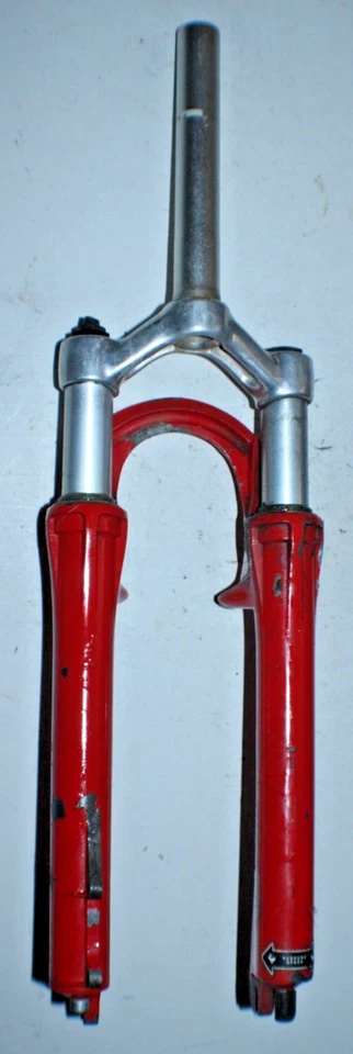 Rock Shox Duke XC MTB Fork 26" 11/8" Threadless 195mm Disc Canti Red USA Shipper - Image 2 of 4