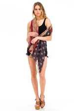 Vintage American Flag Scarf