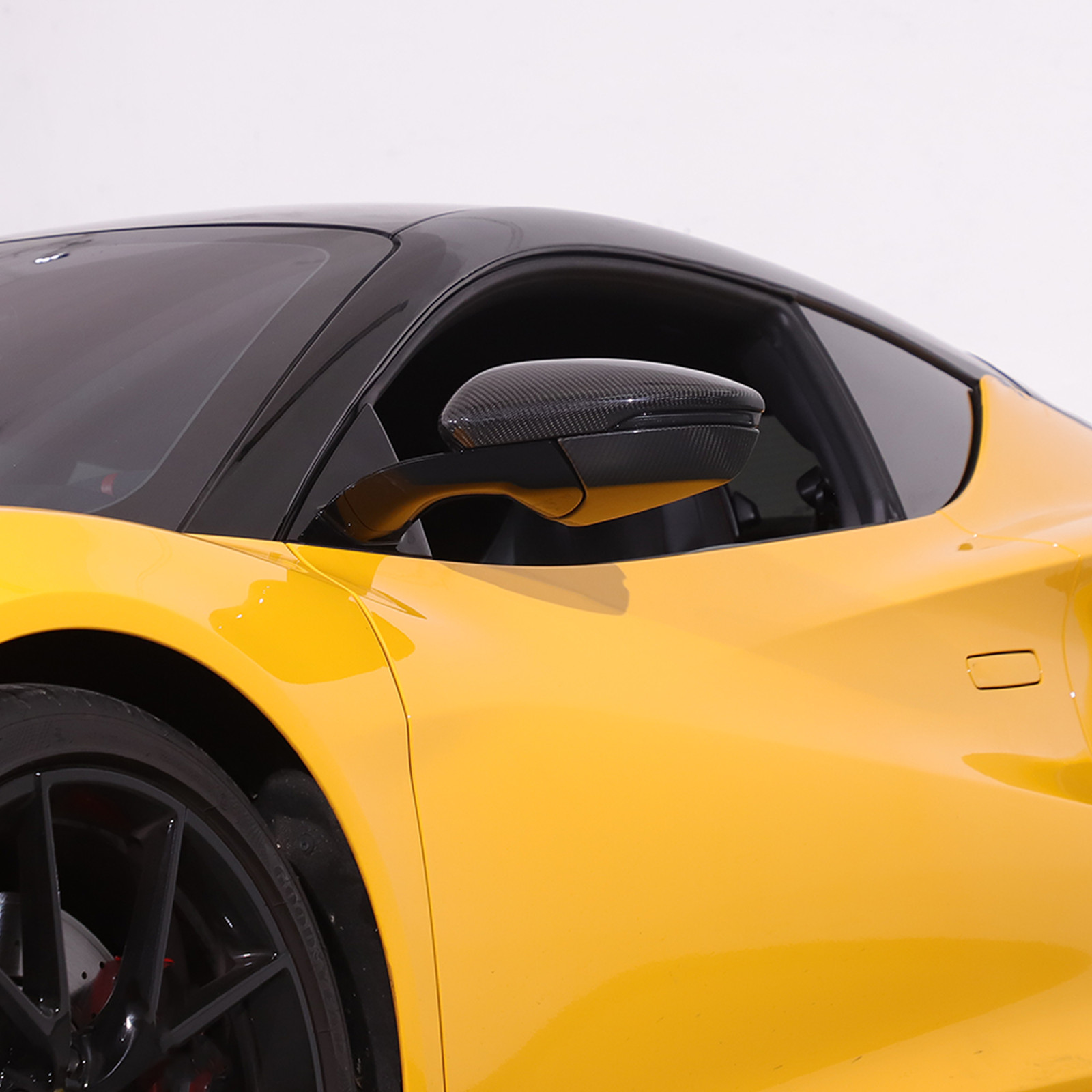Real Carbon fiber Side Rear Mirror Cover Caps For Lotus EMIRA 2021-23 US
