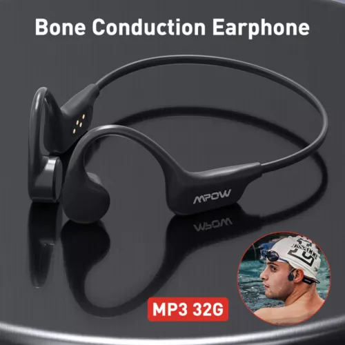 Mpow Premium Knochenleitung Open Ear Wireless Bluetooth Sport Kopfhörer 32GB - Bild 1 von 16