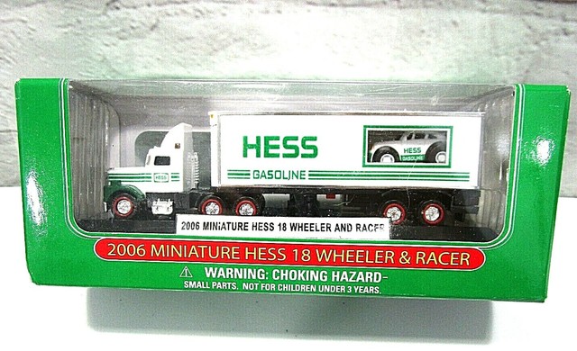 hess 18 wheeler and racer