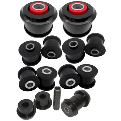 12x Lexus GS (06   19) Front Upper/ Lower Arm, Axle Carrier Polyurethane Bushing