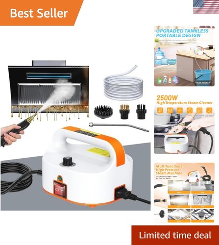 2500W Handheld High Temp Steam Cleaner High Pressure Household Cleaning Machine