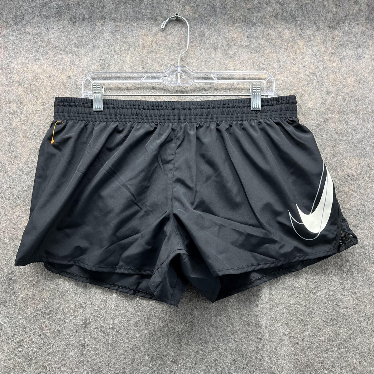 nike logo shorts womens