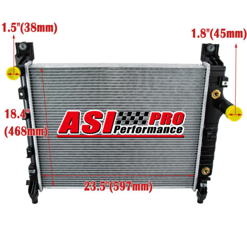 Radiator for 2000-04 Dodge Dakota 2.5L 3.7L 2000-2003 Dodge Durango 4.7L 5.9L - Picture 1 of 6