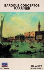 Cassette Tape - Neville Marriner - Baroque Concertos - London Treasury