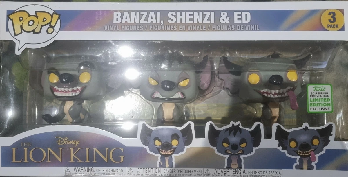 Banzai shenzi ed funko pop 2025