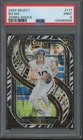 2024 Panini Select Zebra Shock #117 Bo Nix RC Rookie SP Case Hit Mint PSA 9
