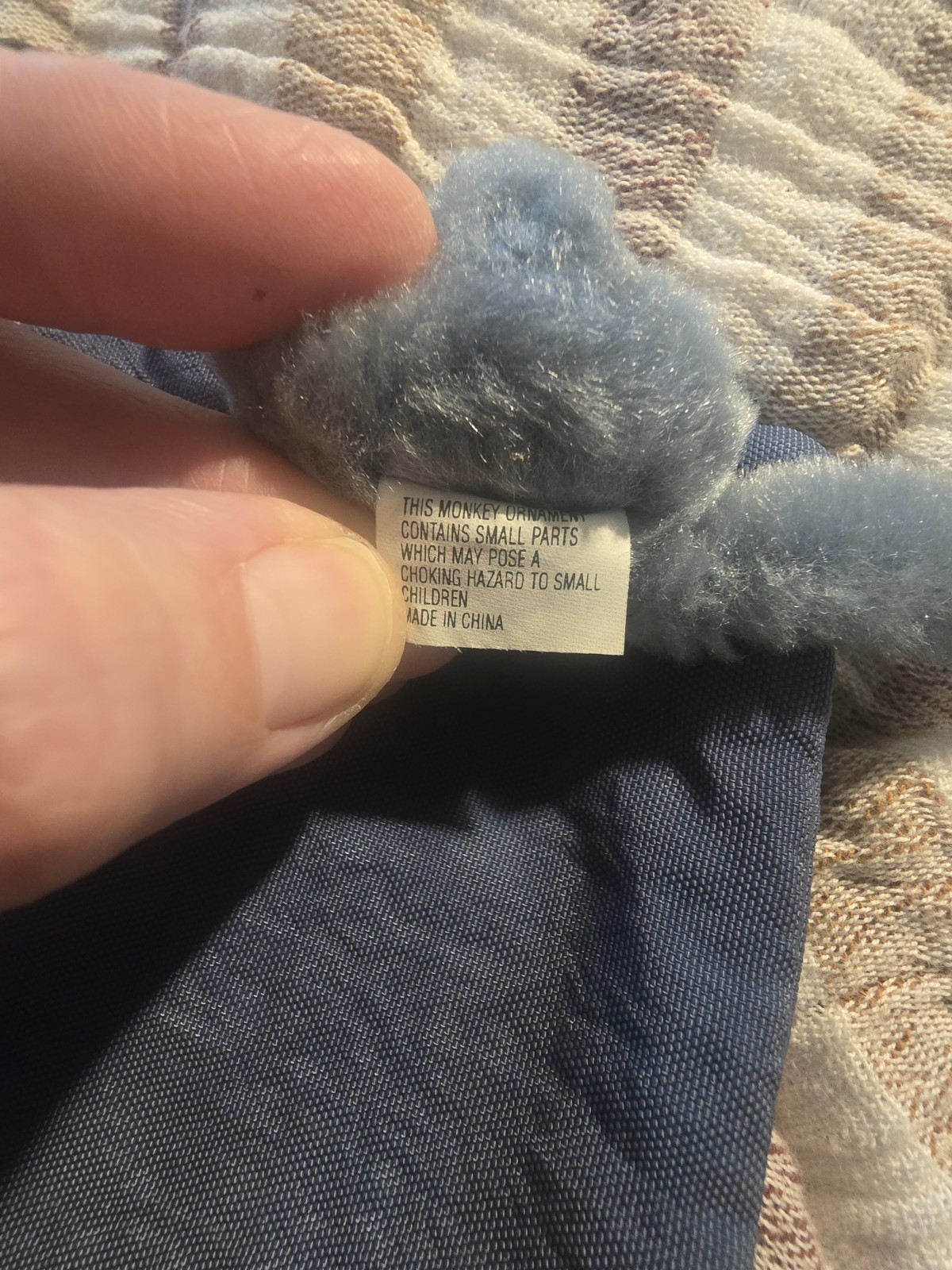 Kipling Creativity Small Pouch Blue Grey Unused w… - image 6