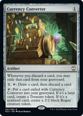 Currency Converter - Near Mint MTG Commander: Streets of New Capenna