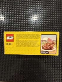 New Box RETIRED Lego 40123 Thanksgiving Feast Set