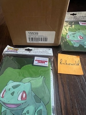 Pokemon - 4 Pocket Portfolio Bulbasaur Pokemon - 4 Pocket Portfolio Bulbasaur