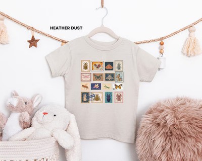 Vintage Insect Bug Postage Comfort Tee Shirt Nature Lover Gift Men Women