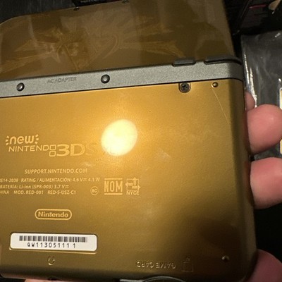 Nintendo New 3DS LL XL Hyrule Edition Zelda IPS Top and bottom