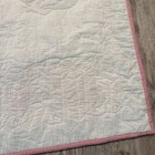 Norman Rockwell Christmas Quilt Wall Hanging 31x54.5” Vtg Decor Hand quilted — photo 10