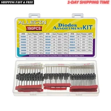 20Values Diodes Kit 1N4001 1N4002 1N4003 1N4004 1N4005 1N4006 1N4007 1N4148... 