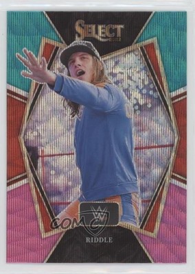 2022 Panini Select WWE Premier Level Tri-Color Prizm Matt Riddle Riddle #120 1b8