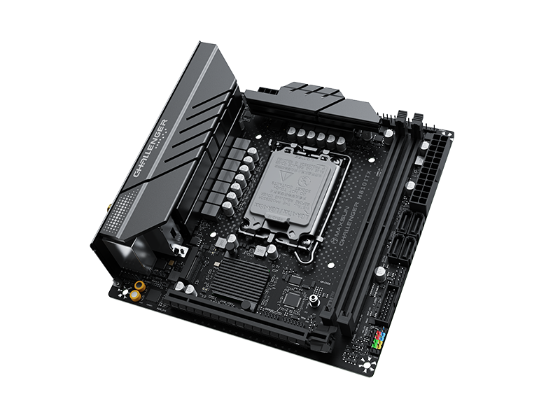 MAXSUN Challenger H810ITX WIFI LGA1851 socket motherboard | eBay