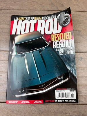 HOT ROD Magazine January 2021 '69 Camaro Resto-Mod LS3 Procharger