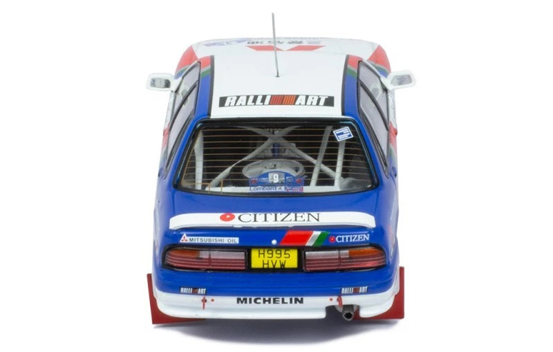 IXO Mitsubishi Galant VR-4 #9 Mitsubishi Ralliart RAC Rally 1990 K.Eriksson 1:43 - Image 4 of 4