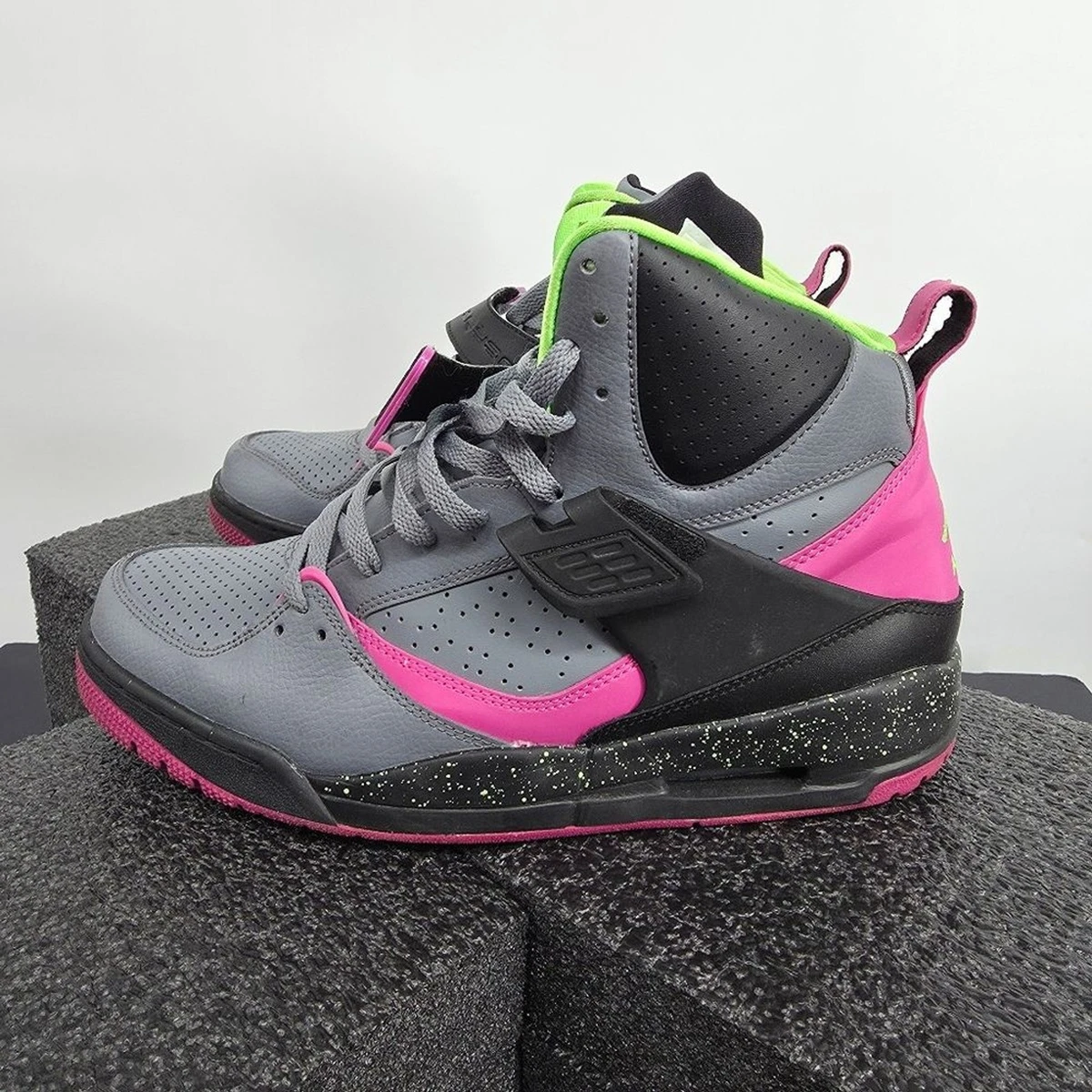 Jordan Flight 45 High Cool Grey Lime for Sale | Authenticity