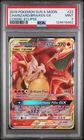 Charizard & Braixen GX 22/236 Cosmic Eclipse - Pokémon Holo Ultra Rare PSA 9
