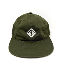 Rivian Hat Cap Green Strap Back Adjustable Embroidered Logo Outdoors Made USA
