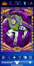 DIGITAL TOPPS DISNEY Buzz Lightyear TOY STORY 30th ANNIVERSARY EPIC PURPLE Read