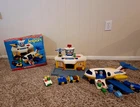 Vtg 1980 Fisher Price Little People #933 Jetport Airport Plane Helicopter