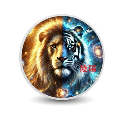  Astral Power: The Fusion of Kings 1oz Coloured Silver