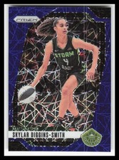 2024 Panini Prizm WNBA #76 Skylar Diggins-Smith Blue Velocity Prizm