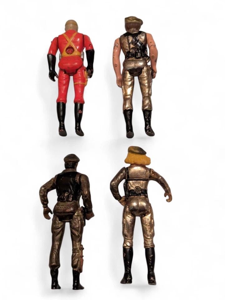 Mego Corp 1981 Die-Cast Metal Action Figures Set of 4, Goldie Hawk + More - Vtg - Image 2 of 4