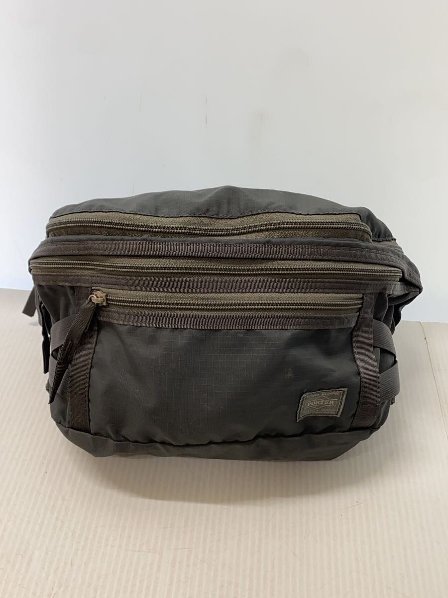 Porter Backpack Nylon Gry Solid KKa99 - image 9