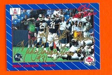1991 AW Sports CFL Football Mike Clemons Raghib Rocket Ismail Autograph Auto